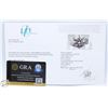Image 3 : #2594-5.00 CT GRA CERTIFIED ROUND BRILLIANT CUT