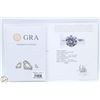 Image 3 : #2589-3.00 CT GRA CERTIFIED ROUND BRILLIANT CUT