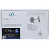 Image 2 : #2604-2.00 CT TW CT GRA CERTIFIED ROUND BRILLIANT
