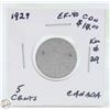 Image 1 : CDN 5 CENT COLLECTION 1929 COIN