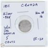 Image 1 : CDN 5 CENT COLLECTION SILVER 1911 COIN
