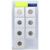 Image 2 : CDN 5 CENT COLLECTION 1946-1941 COINS