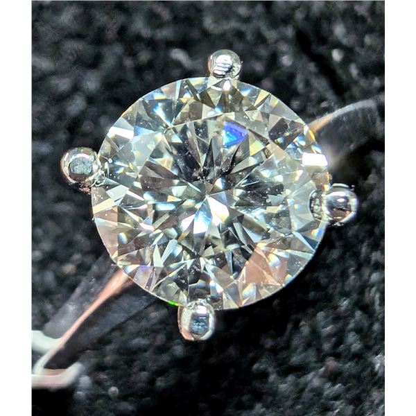 BZ2286-8D 14K 1.8G LAB DIAMOND 1.3CT RING