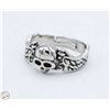 Image 1 : HARLEY DAVIDSON STYLE BIKER RING SIZE 7