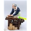 Image 1 : ROYAL DOULTON FIGURINE "THE CARPENTER" 8" X 6"