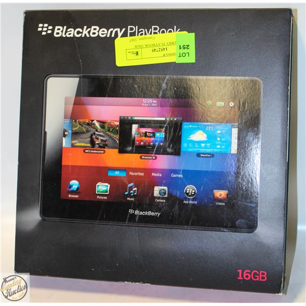 BLACKBERRY PLAYBOOK 16GB