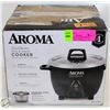 Image 1 : NEW WITH BOX AROMA RICE & GRAIN COOKER - 1.2QT