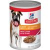 Image 1 : NEW 12 X 13OZ HILLS LIGHT WITH LIVER DOG FOOD