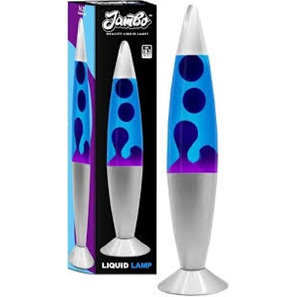 NEW REPACKED JAMBO LIQUID LAMP 16.3 INCHES