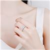 Image 4 : 2 CT GRA CERTIFIED ROUND BRILLLIANT MOISSANITE 925S