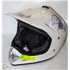 Image 1 : NEW PHX ZONE 3 HELMET SUNSHINE GLOSS WHITE YOUTH