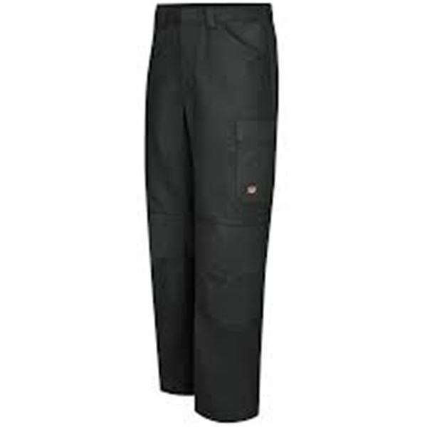 NEW RED KAP MENS SHOP PANTS BLACK 36" X 30"