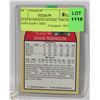 Image 2 : DAVID ROBINSON ROOKIE 1990 NBA HOOPS RAW CARD
