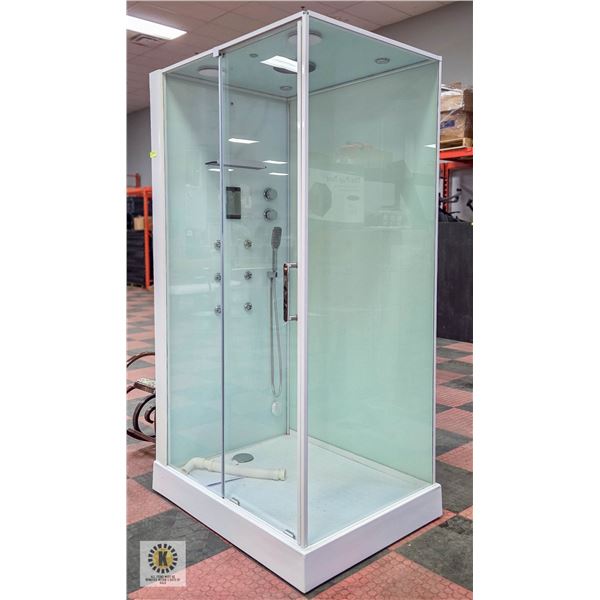 NEW ORANS GLASS DOOR STEAM + AROMATHERAPY SHOWER