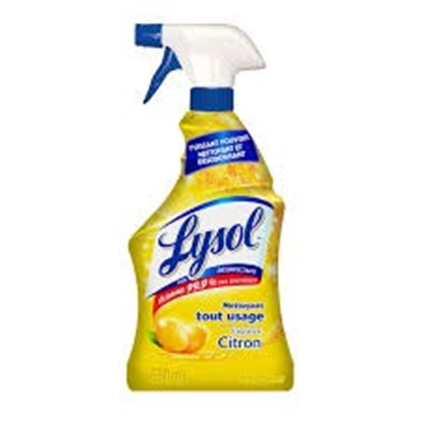 NEW 650ML LYSOL ALL-PURPOSE CLEANER LEMON