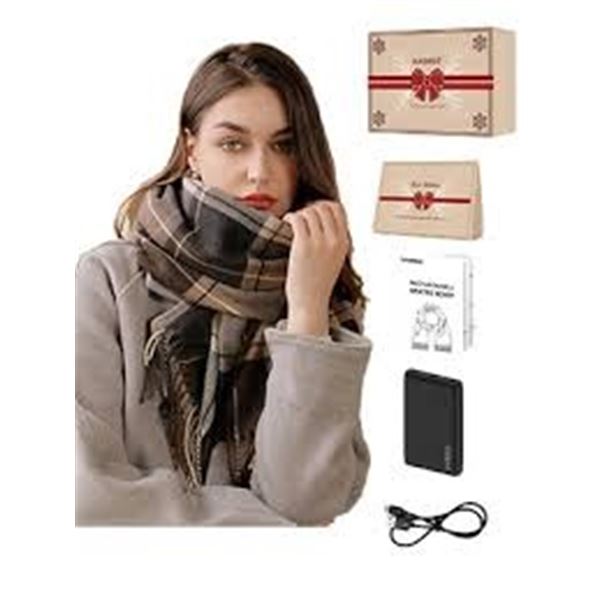 NEW NABEKE RECHARGEABLE HEATED SCARF