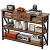 Image 1 : NEW ASSEMBLED MEXIN CONSOLE RUSTIC BROWN 47" LONG