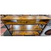 Image 2 : NEW ASSEMBLED MEXIN CONSOLE RUSTIC BROWN 47" LONG