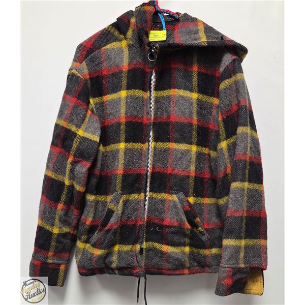 ESTATE SEXTON 100% WOOL ZIP UP APPROX LADIES SZ M