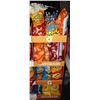 Image 1 : CARDBOARD STAND OF ASSORTED CHIPS