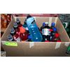 Image 1 : BOX OF ASSORTED POWERADE AND BOTTLED POP