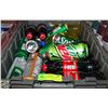 Image 1 : BIN OF ASSORTED BOTTLED & CANNED BEVERAGES