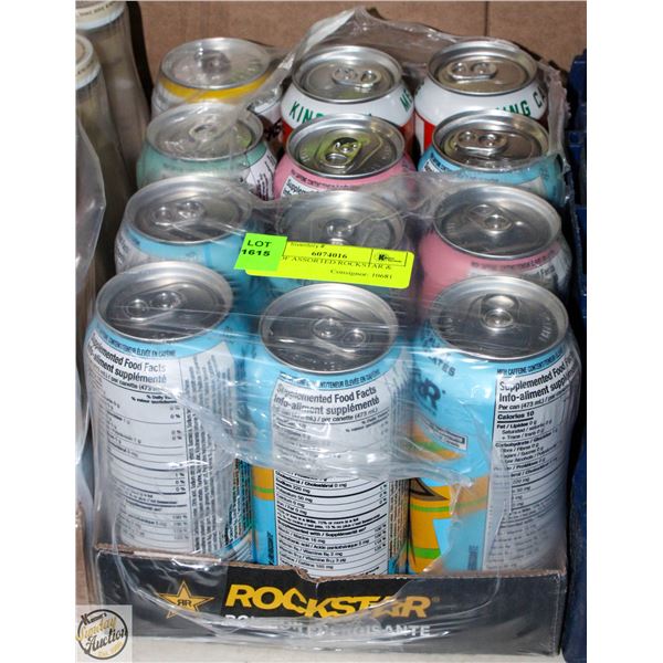 FLAT OF ASSORTED ROCKSTAR & POP