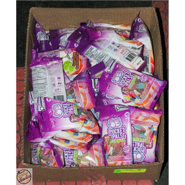 LOT OF ASSORTED POCKET PALS CANDY