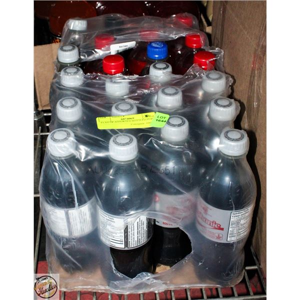 FLAT OF ASSORTED BOTTLED POP