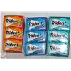 Image 1 : LOT OF ASSORTED TRIDENT GUM