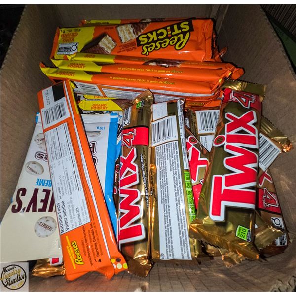 LOT OF ASSORTED CHOCOLATE