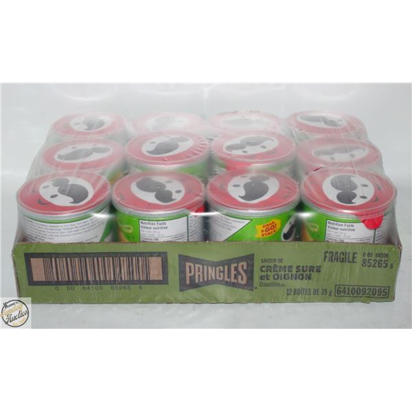 12X39G PRINGLES SOUR CREAM AND ONION