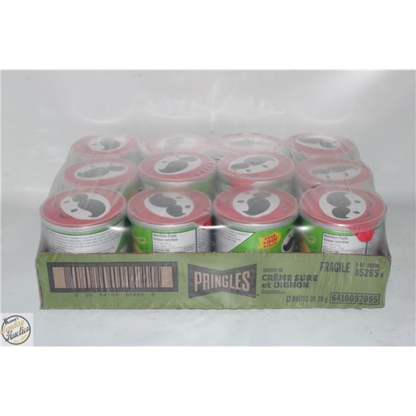 12X39G PRINGLES SOUR CREAM AND ONION