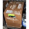 Image 1 : CASE OF 12X750ML EVIAN NATURAL SPRING WATER