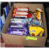 Image 1 : LOT OF ASSORTED CHOCOLATE BARS AND BAGS