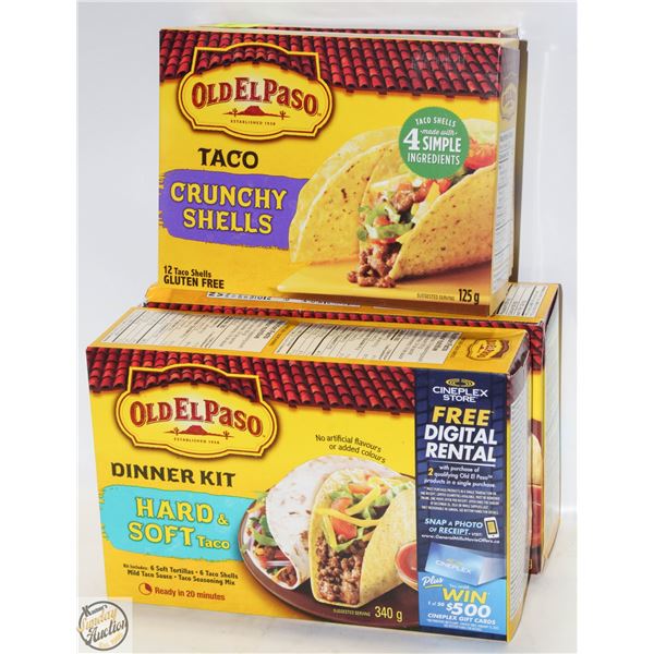 BUNDLE OF ASSORTED OLE EL PASO KITS