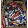 Image 1 : LOT OF ASSORTED CHOCOLATE BARS