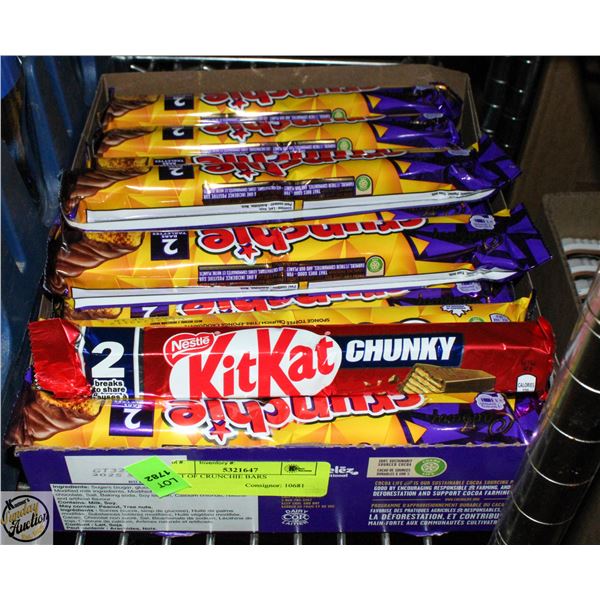 LOT OF CRUNCHIE BARS