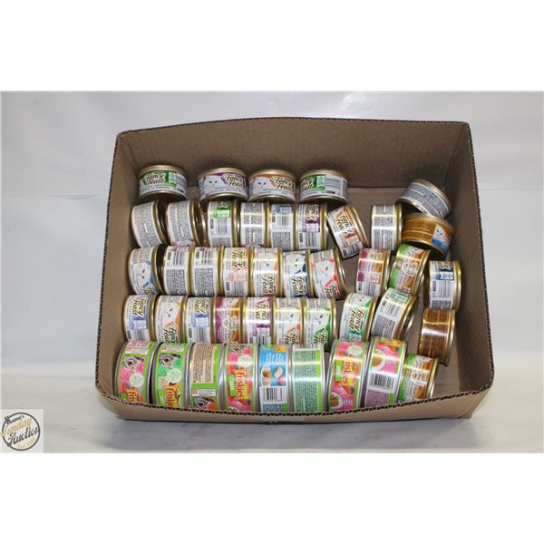 LOT OF ASSORTED WET CAT FOOD, PATE & GRILLED