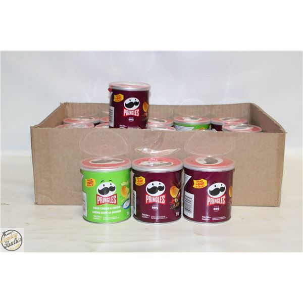 FLAT OF ASSORTED GRAB AND GO PRINGLES