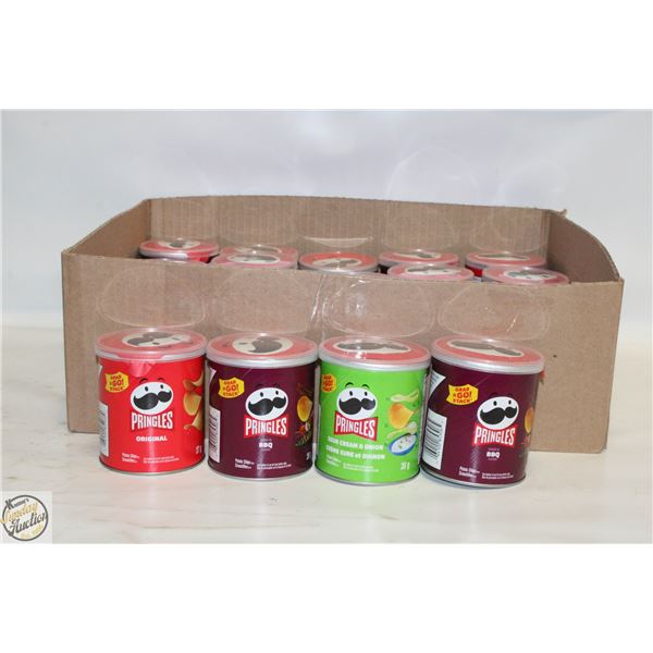 FLAT OF ASSORTED GRAB AND GO PRINGLES