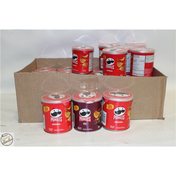 FLAT OF ASSORTED GRAB AND GO PRINGLES