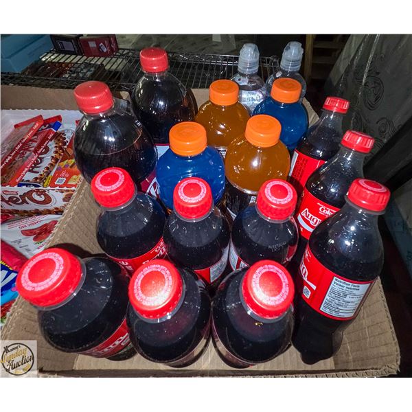 FLAT OF ASSORTED BOTTLED BEVERAGES