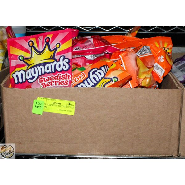 LOT OF ASSORTED MAYNARDS AND HARIBO