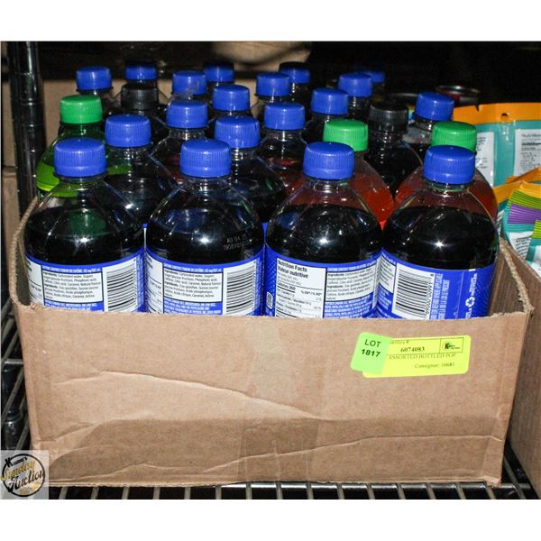 FLAT OF ASSORTED BOTTLED POP