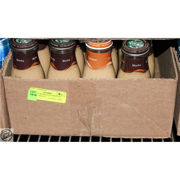 FLAT OF ASSORTED STARBUCKS COFFEE DRINKS