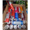 Image 1 : FLAT OF ASSORTED ENERGY DRINK CANS