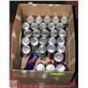 Image 1 : BOX OF ASSORTED ENERGY DRINKS