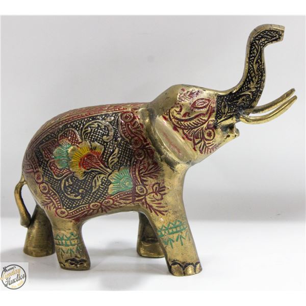 SMALL BRASS ELEPHANT