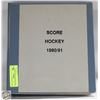Image 2 : LARGE BINDER SCORE HOCKEY